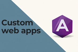 build a custom web application using angular and dot net core