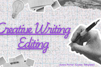 help you with your creative writing