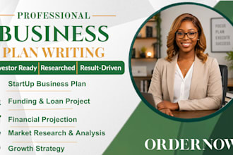 write a professional business plan, financial forecast, and investor proposal