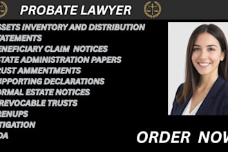 usa attorney to develop custom trust revocable, irrevocable