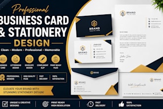 design professional business cards and stationery for your brand