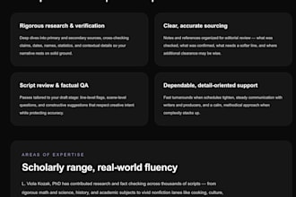 research and fact check