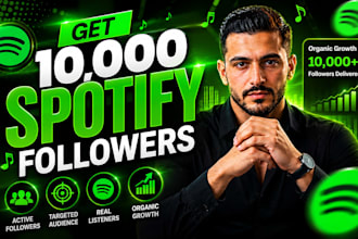 organically promote your spotify music SEO for real followers, spotify streams