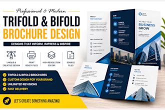 trifold brochure design, business brochure, brochure design, trifold brochure