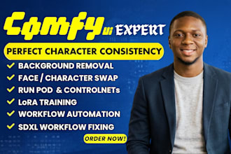 create efficient ai art automation workflow using comfyui lora training ai model