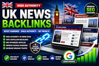 build high quality UK backlinks on news sites