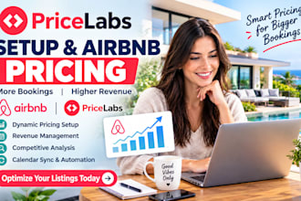 pricelabs setup, dynamic pricing, revenue management for airbnb and vrbo