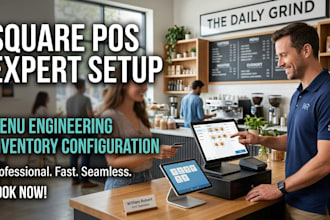 do square pos configuration restaurant menu setup and inventory integration
