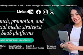 be your ugc and social media strategist for saas platforms