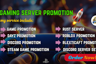 promote your gaming server and grow your discord community