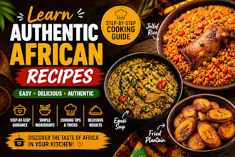 guide you on how to make authentic african recipes and cooking techniques