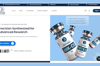 build peptide website fda complaint peptide cbd woocommerce peptide website