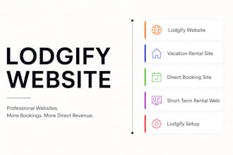 build your lodgify website to get commission free direct bookings