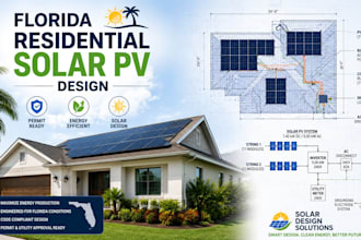 design a residential solar pv system in florida