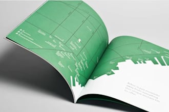 design illustrated travel map or custom city guide vector map, design campus map