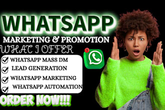 do whatsapp mass dm, whatsapp marketing, whatsapp automation, leads generation