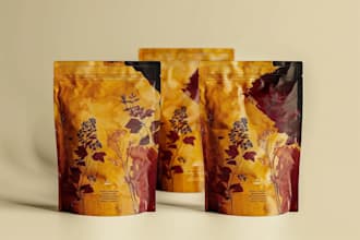 design premium cannabis and bag packaging design