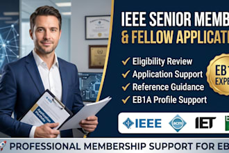 prepare ieee senior member and fellow membership applications