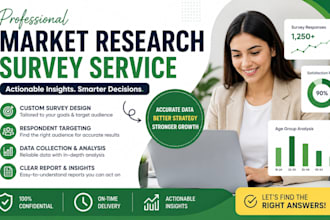 build market research surveys and data collection questionnaires