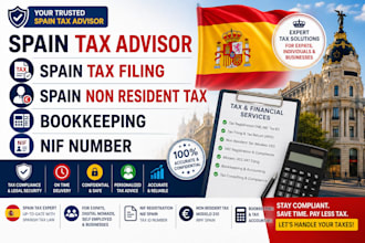 spain tax advisor spain tax filing spain non resident tax bookkeeping nif number