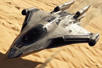 do sci fi spaceship design