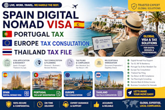spain digital nomad visa portugal tax europe tax consultation thailand tax file