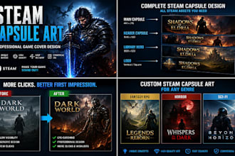 do steam capsule art steam game cover art capsule banner steam page concept art
