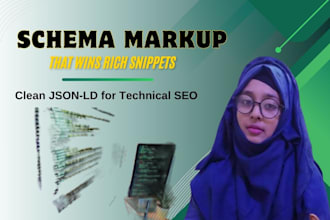 fix schema markup and add structured data for rich snippets