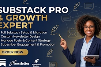 substack setup substack newsletter manage substack post substack email promotion