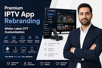 rebrand xciptv iptv app into white label app