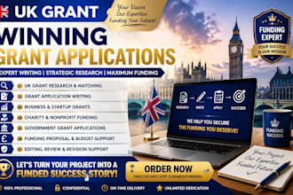 write a winning UK grant application and funding proposal