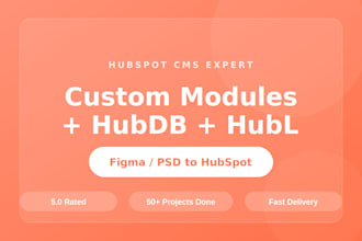 be your professional hubspot cms developer