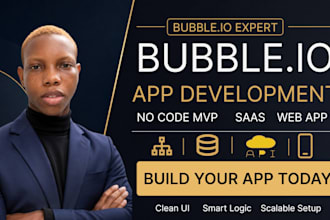 build bubble io app no code web app mvp or saas using bubble io