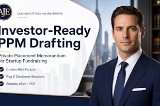 draft an investor ready private placement memorandum ppm for your startup
