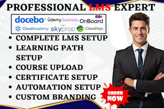 setup docebo lms skyprep lms onboard classdojo udemy business cloud academy