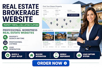 build real estate brokerage, real estate portal, property listing in wordpress