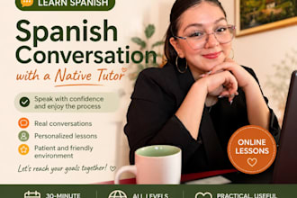 teach conversational spanish in a relaxed and friendly way