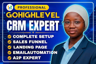setup your gohighlevel website gohighlevel expert ghl funnel automation workflow