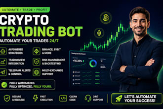 build ai crypto trading bot, tradingview automation, binance trading bot