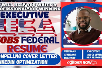 write a federal resume, ksa, and executive documents