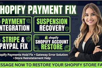 integrate shopify payment gateway shopify payments hold and suspension issues