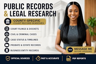county search public record legal research