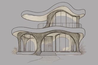 draw autocad 2d floor plans, house plans, blueprints, permit drawings