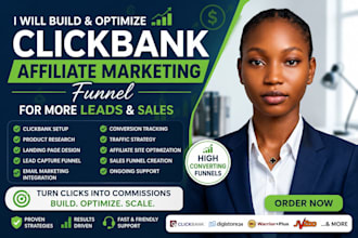 build and optimize your clickbank afiiliate funnel