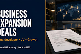 draft joint venture, partnership, and business contracts
