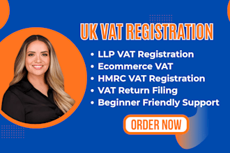 handle your UK vat registration for llps, startups and small businesses