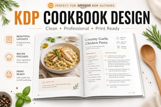 format your KDP recipe book interior with a clean, professional layout