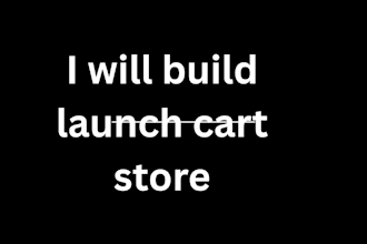 launch cart business website