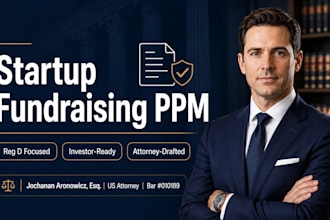 prepare a legal investor offering memorandum for startup funding