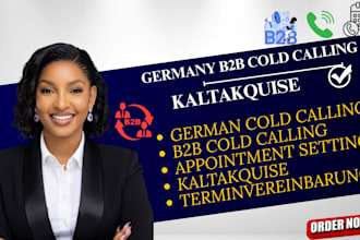 do german b2b cold calling kaitaquise and appointment setting